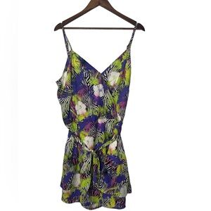 Toxik 3 Floral Tropical 2x Multicolored Dress
